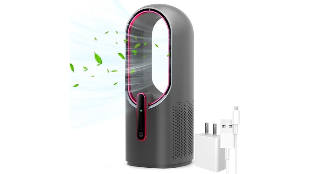 bladeless desk fan review