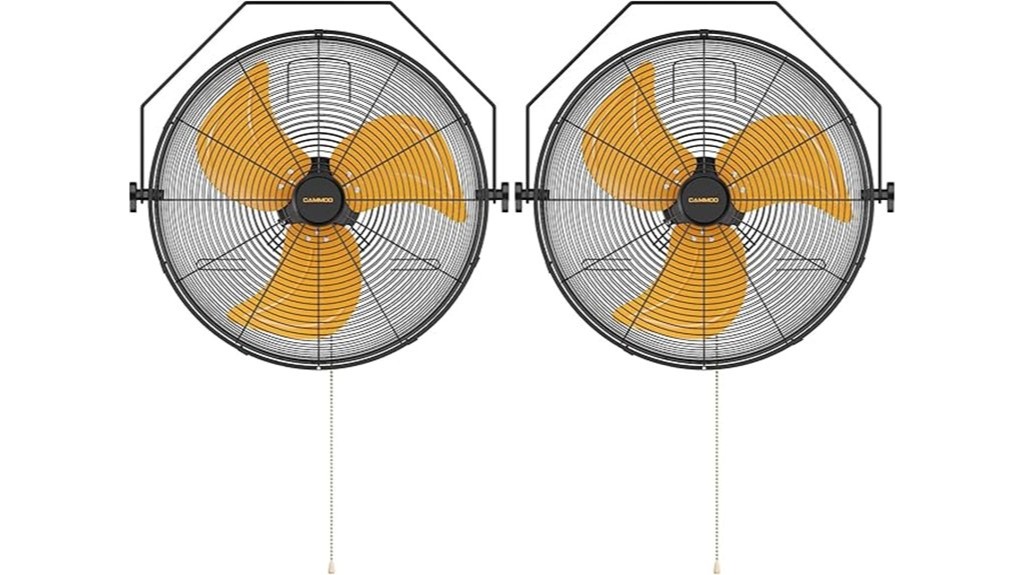 cammoo wall mount fan