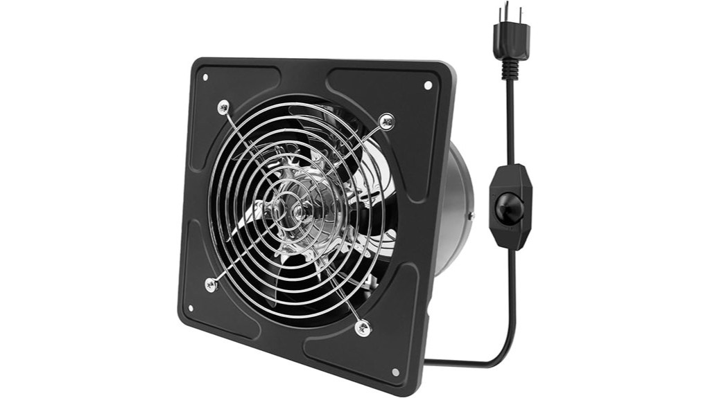 exhaust fan performance evaluation