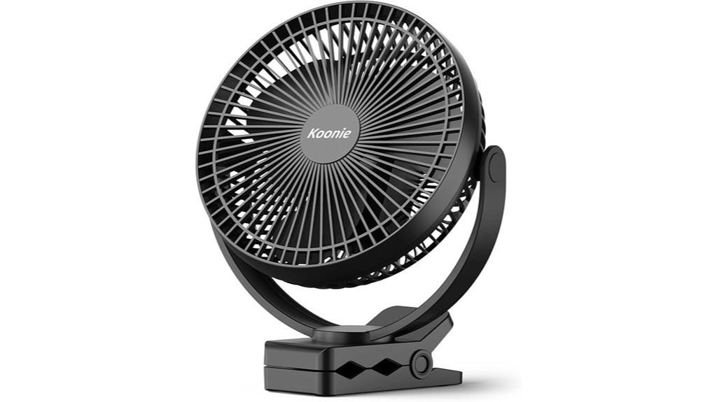 portable clip on fan review