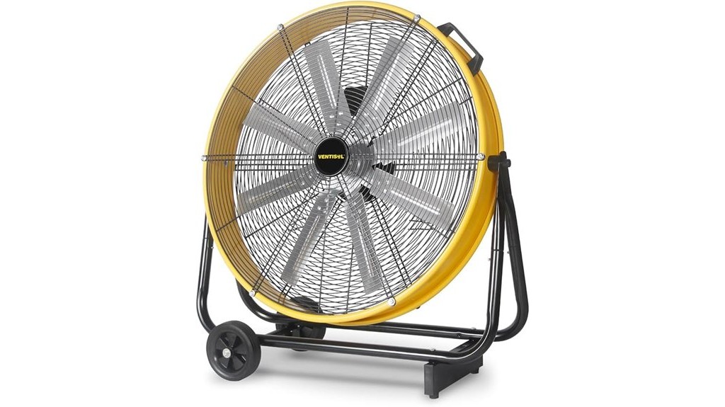 powerful industrial floor fan