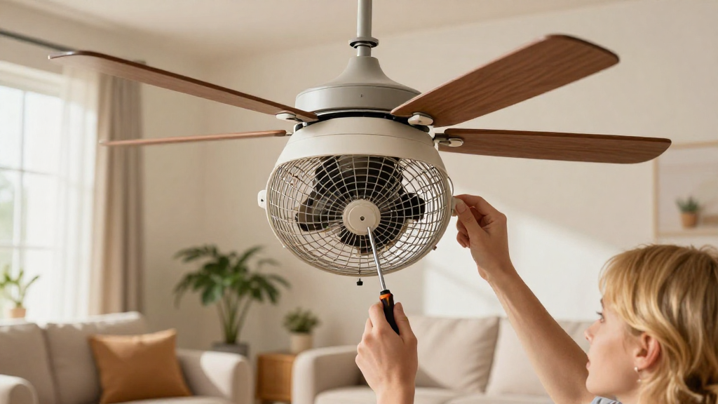 How to Fix a Squeaky Ceiling Fan Quickly