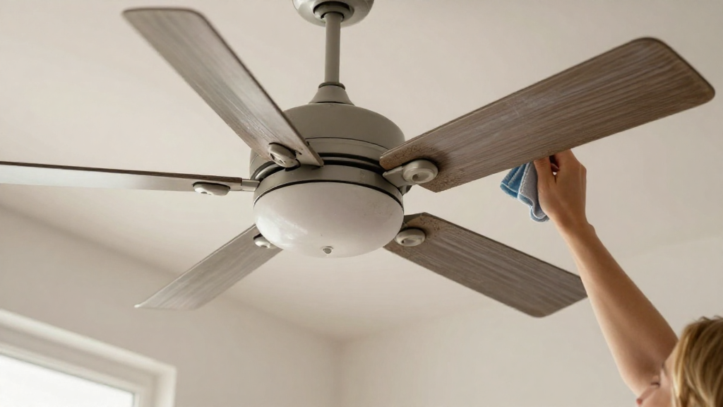 How to Clean Fan Blades Without Taking Them Off