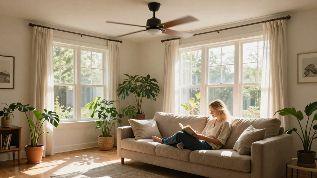 Can a Ceiling Fan Replace Air Conditioning