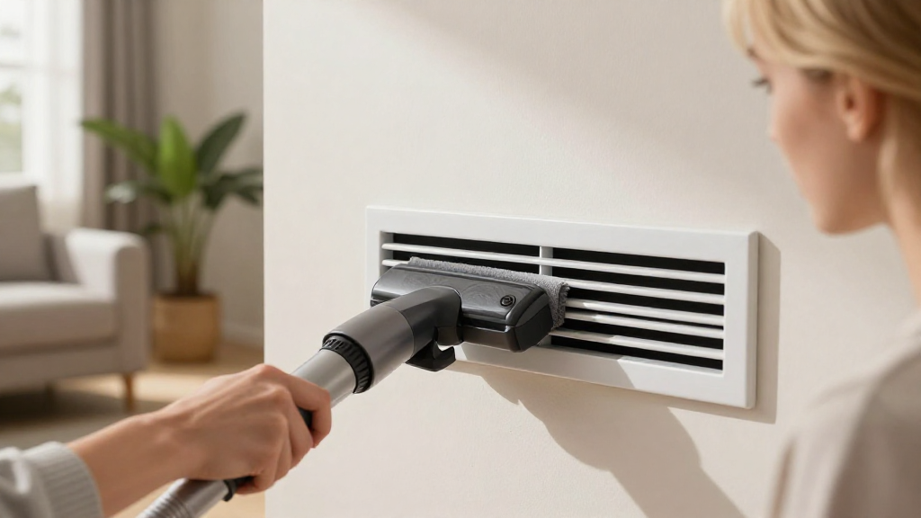 How to Clean a Return Air Vent Without Removing It
