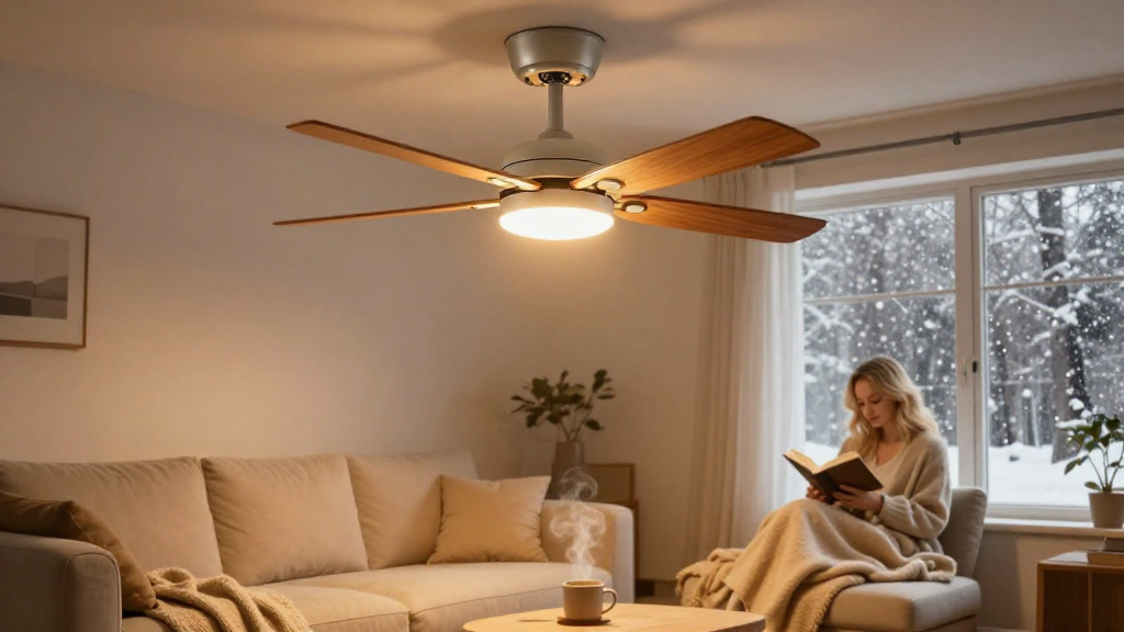 Why Use Ceiling Fans in Winter for Better Heating